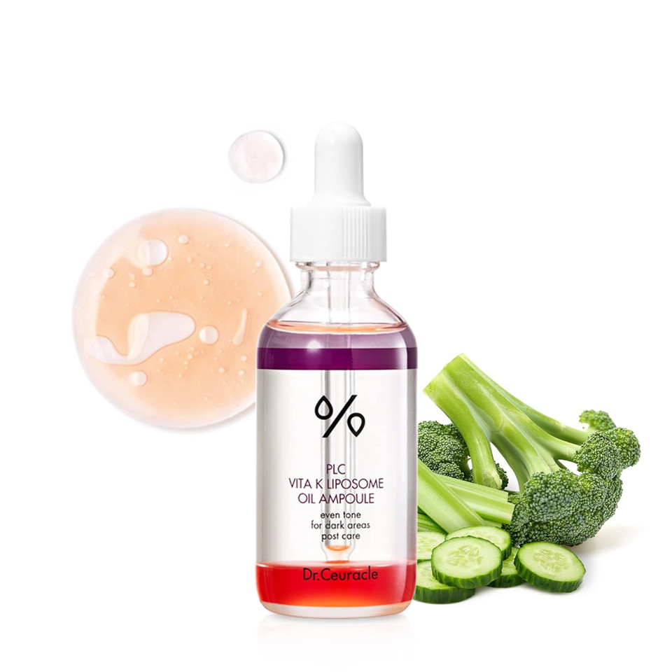 Leegeehaam Plc Vitamin K Liposome Oil Ampoulespecial Care For Toning, Glowing, Hydration, Brighteningskin-Friendly Water&Oil Layer Formulaserum For Dark Areadr.Ceuracle