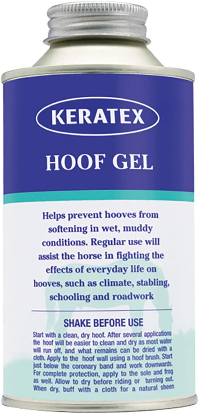 Keratex  Hoof Gel hoof gel 500ml Protects the hoof against drying out and Liquid Through A Breathable Waterproof Layer