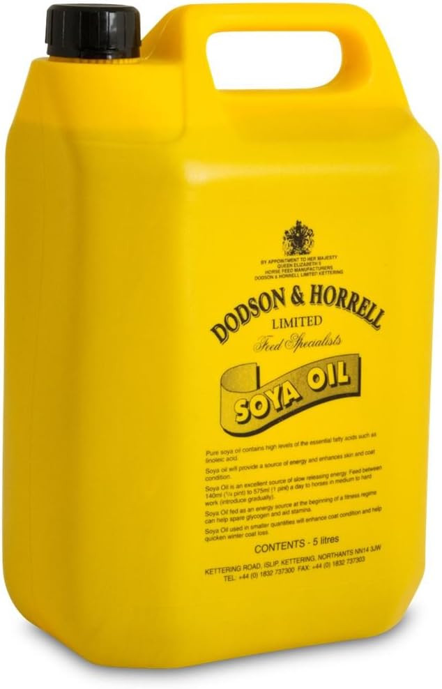 Dodson & Horrell DHL0830 Soya Oil - Clear, 5 Litre