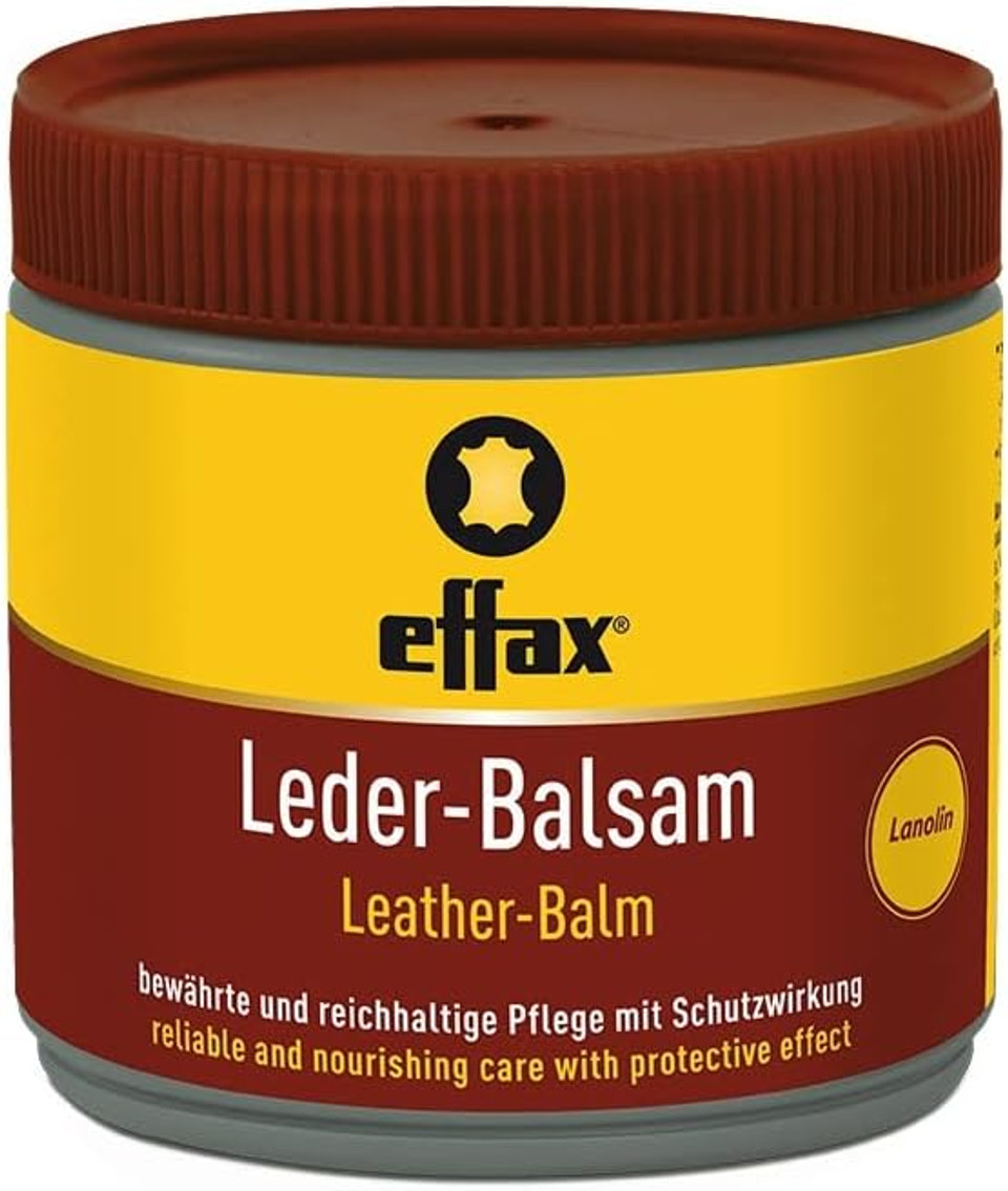 Effax Leather Balm 500 Ml-For durability and reliability of Lederequipment. Contains Lanolin Avocado Oil by William Hunter Equestrian