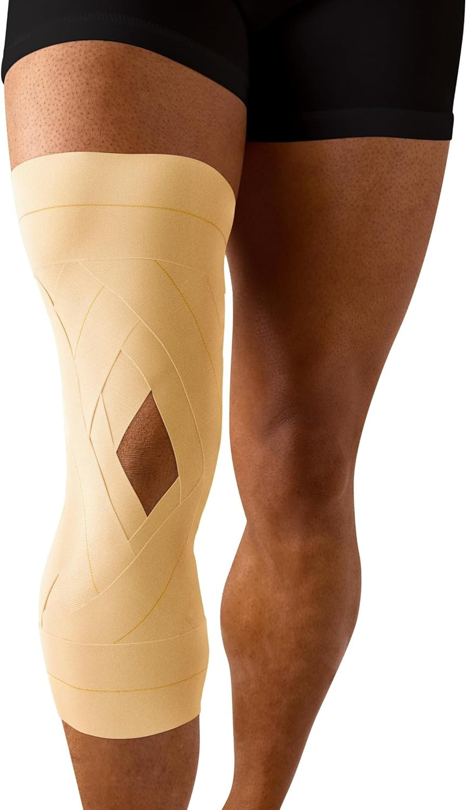 Tensoplast by Actimove Sports Edition EAB Tape for Firm Compression, with Medium Support for Joints, 7.5 cm x 4.5 m, Cream, 1 Roll