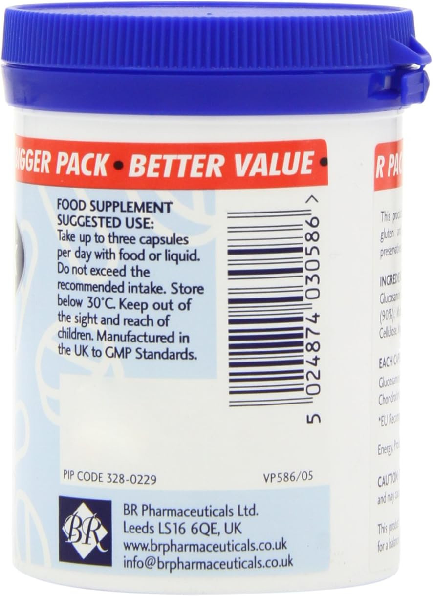 Valupak Glucosamine &Chondroitin 400/100mg 90 Capsules