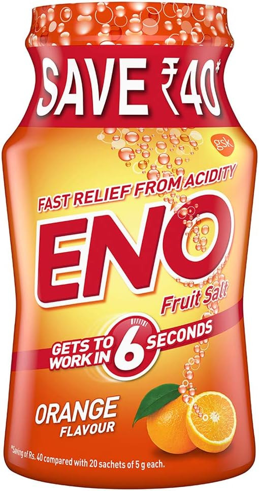 ENO fruit salt-orange flavour by Eno
