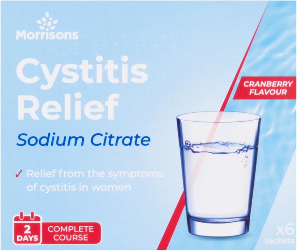Morrisons Cystitis Relief Sachet, 6 Sachets