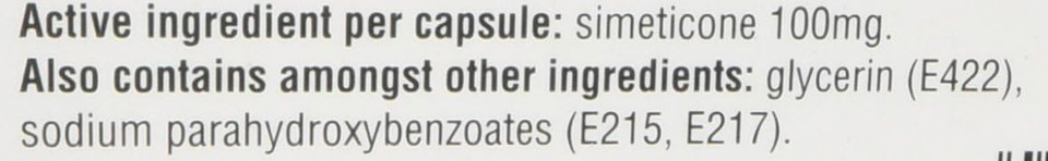 Windsetlers, Treats Flatulence, Trapped Wind & Bloating, Relieves Pain & Discomfort of trapped wind, Contains Simeticone, Treats Flatulence, 24 Gel caps (Always read label first)