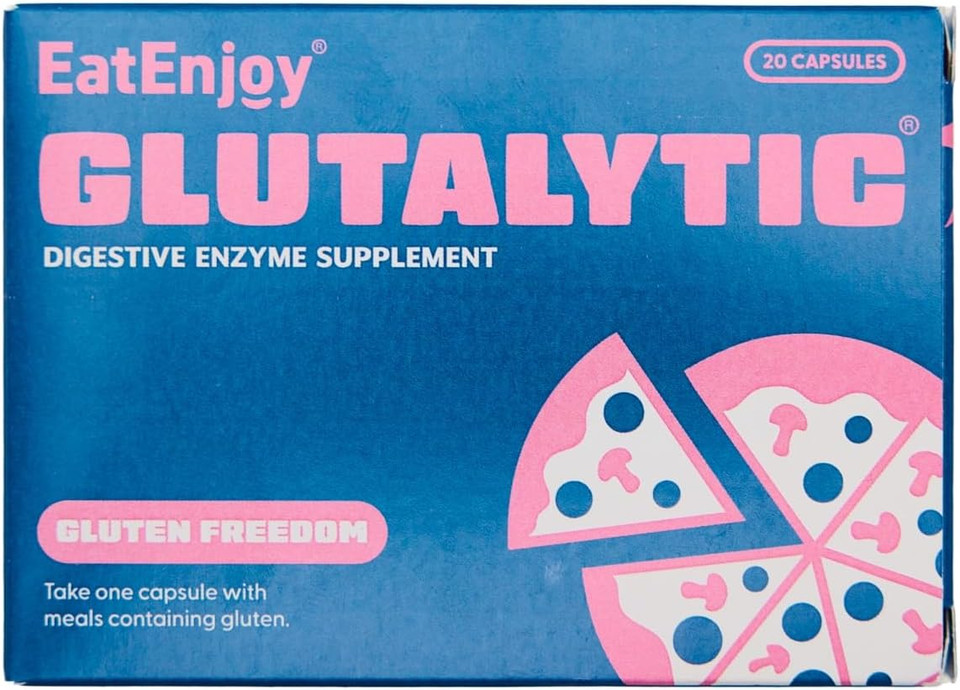 EatEnjoy Glutalytic Digestive Enzyme Supplement | 20 Capsules