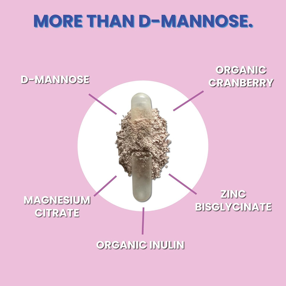 Bladapure D Mannose High Strength 120 Capsules Value Pack