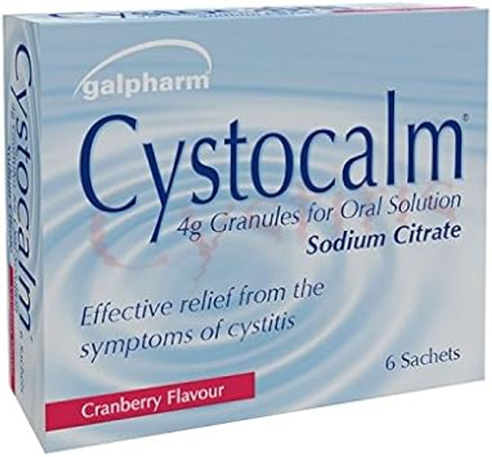 Cystocalm for the relief of cystitis in women