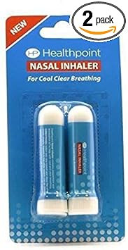 TWELVE PACKS of Healthpoint Nasal Inhaler 2 Pack