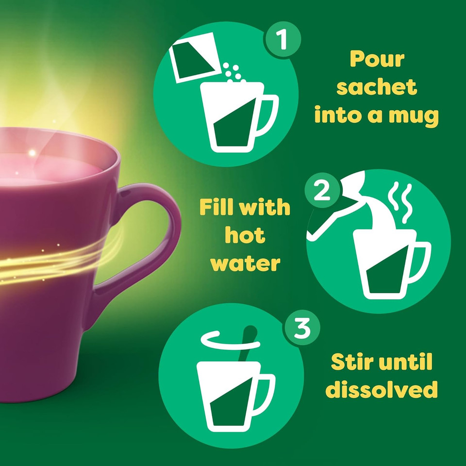 Lemsip Max Cold And Flu Sachets, Blackcurrant, 10 Total, Paracetamol, Cold And Flu, Headache, Blocked Nose Relief, Sore Throat, Reduces Fever, Pain Relief, Full Relief, Cold And Flu, Medication
