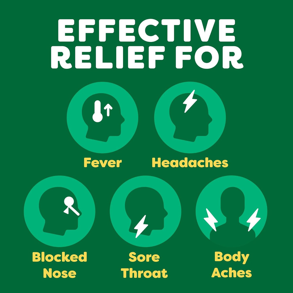 Lemsip Max Cold And Flu Sachets, Blackcurrant, 10 Total, Paracetamol, Cold And Flu, Headache, Blocked Nose Relief, Sore Throat, Reduces Fever, Pain Relief, Full Relief, Cold And Flu, Medication