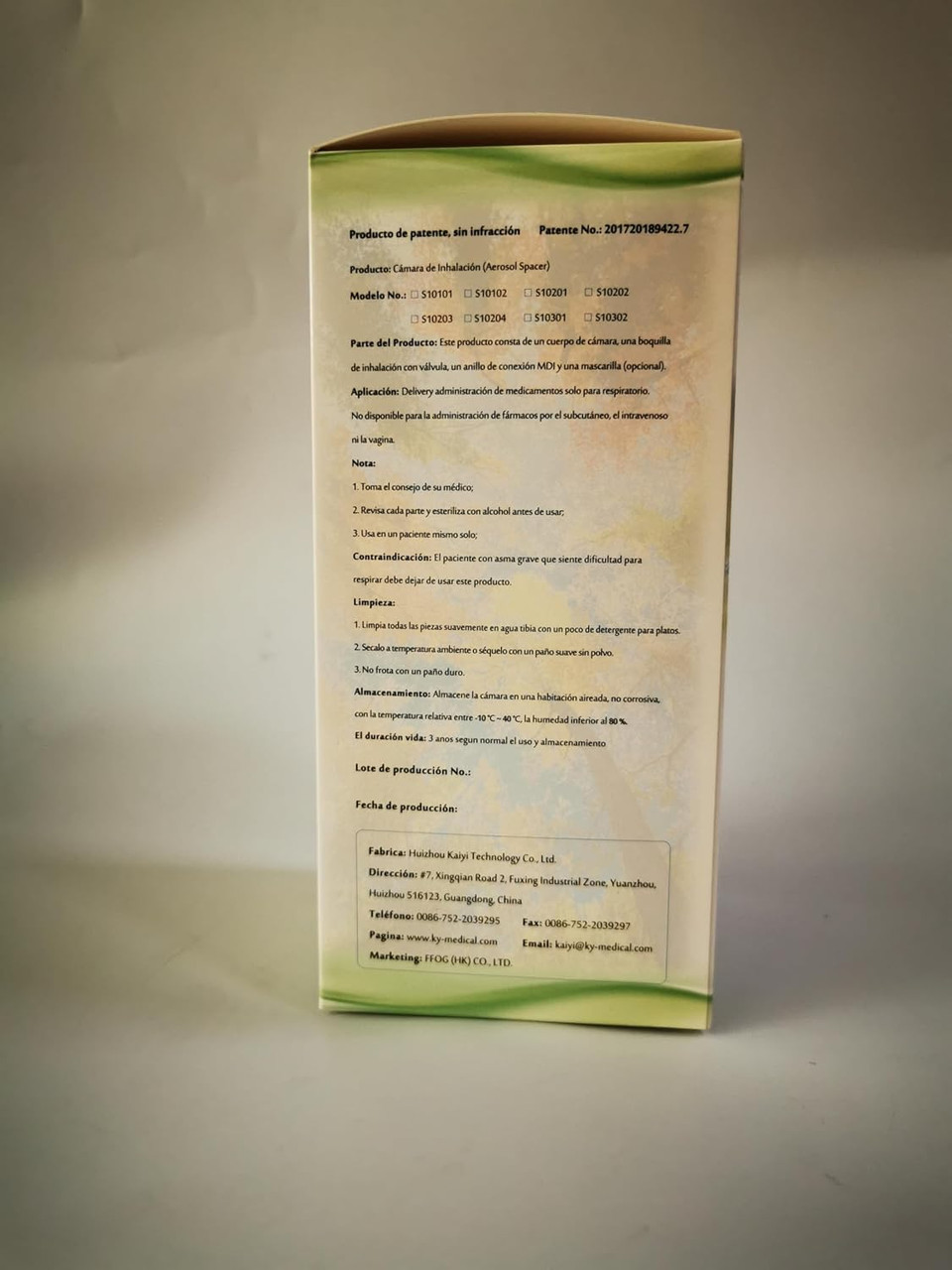 Aerosol Spacer Chamber - Compact Asthma Inhaler with Masks (Suitable for Children and Adults) (2)