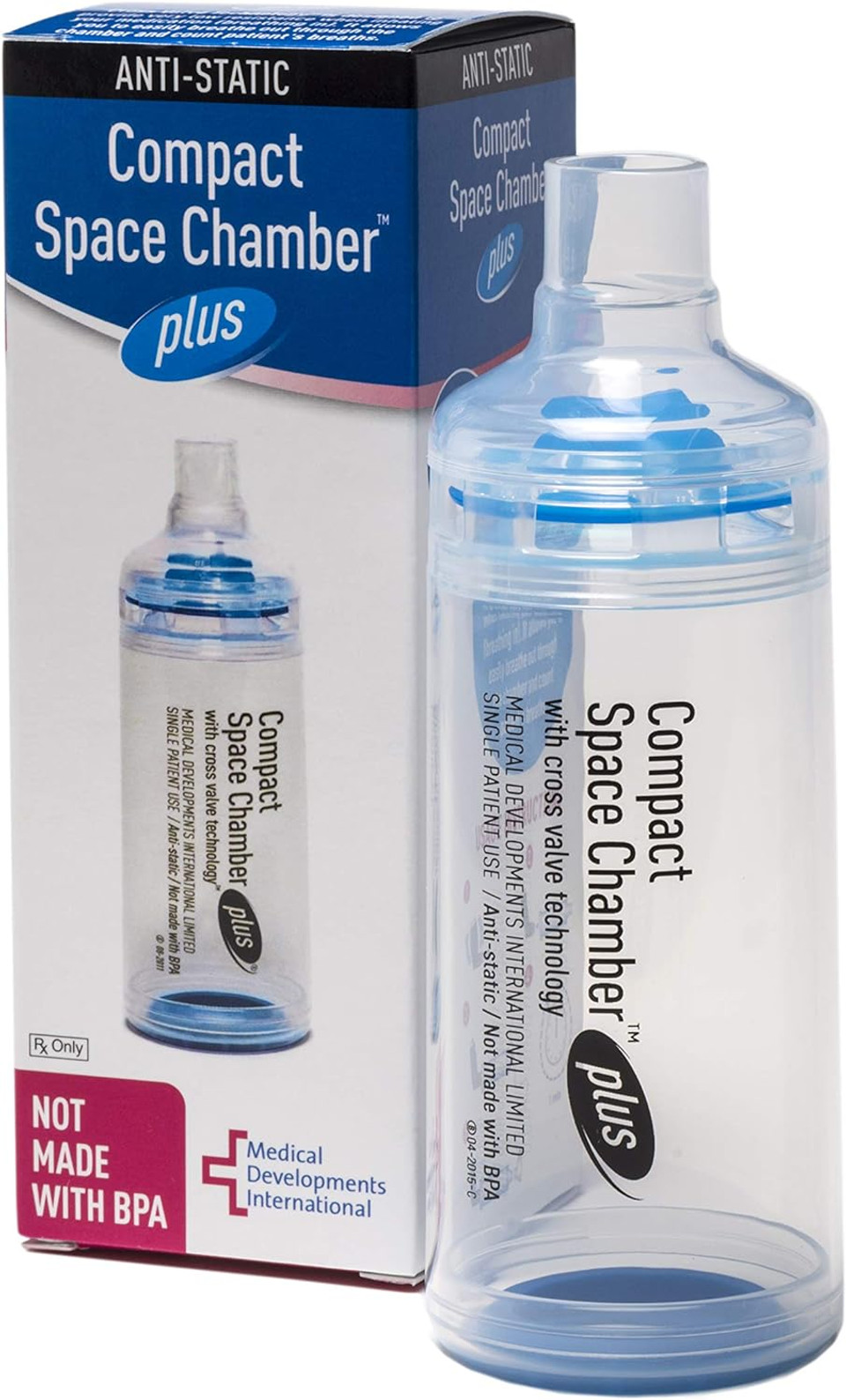 Compact Space Chamber Plus Inhaler Spacer Device