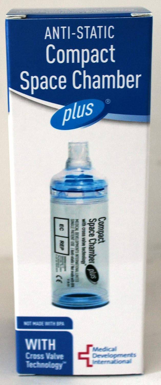 Compact Space Chamber Plus Inhaler Spacer Device