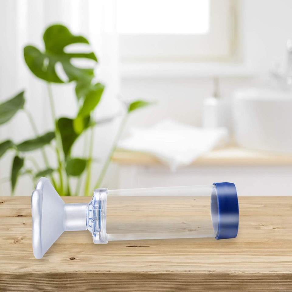 uwows Inhaler Spacer for Cats or Dogs,Aerosol Chamber for Pets,Come with Mask,Helps Pets with Delivering Medication