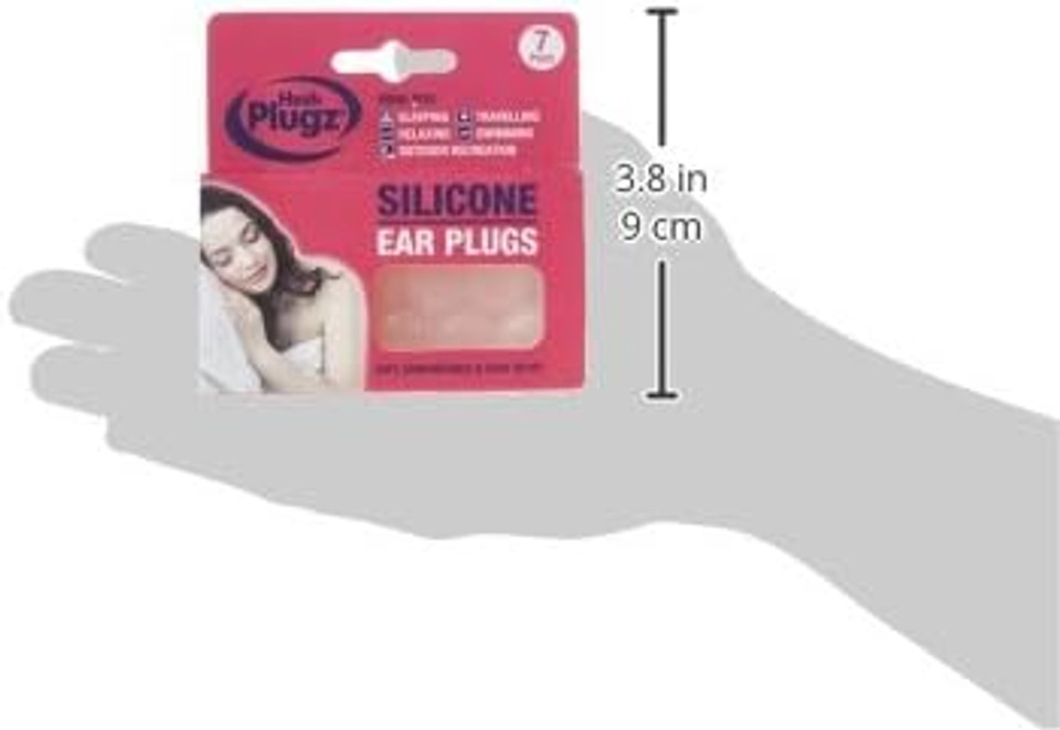 2 X Hush Plugz Silicone Earplugs (Price inclusive of VAT) by Hush Plugz