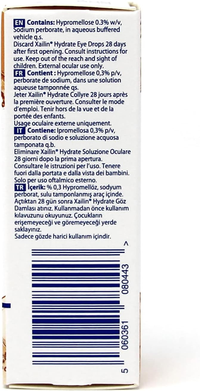 Xailin Hydrate 10 Millilitres x6 Pack