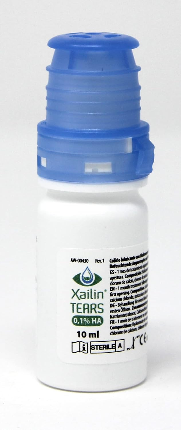 Xailin Tears 0.1% HA 10 Millilitres x2 Pack