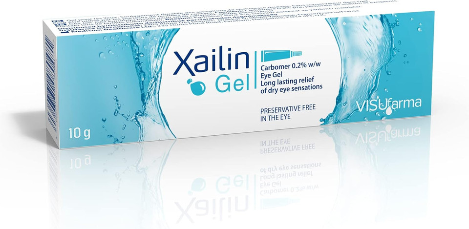 Xailin Gel - Dry Eye Lubricant 10 Grammes x2 Pack