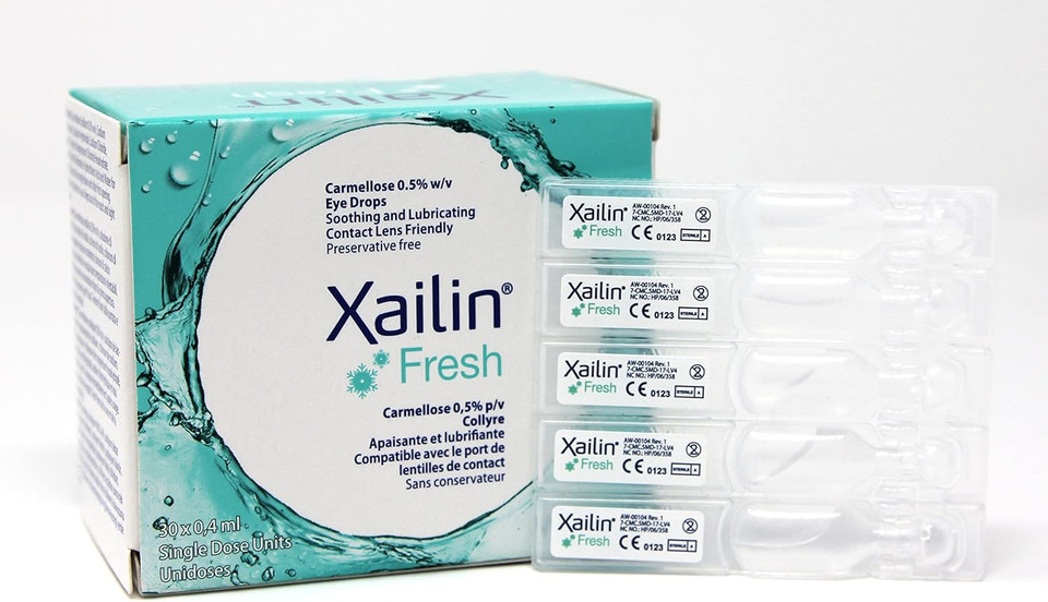 Xailin Fresh 30x0.4 Millilitres Eye Drops x3 Pack