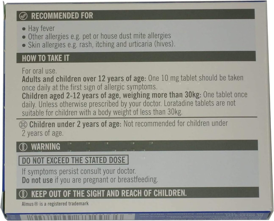 Almus 1, White, 240 Count (Pack of 1)