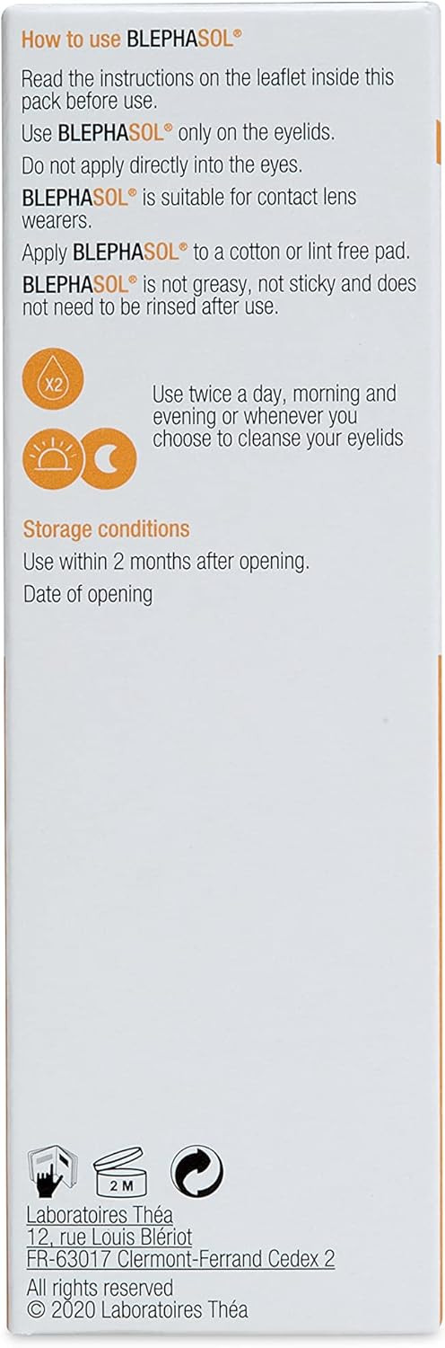 Blephasol and 100 Cotton Pads