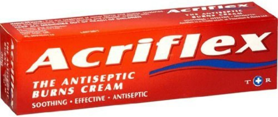 Acriflex Antiseptic Burns Cream 30g