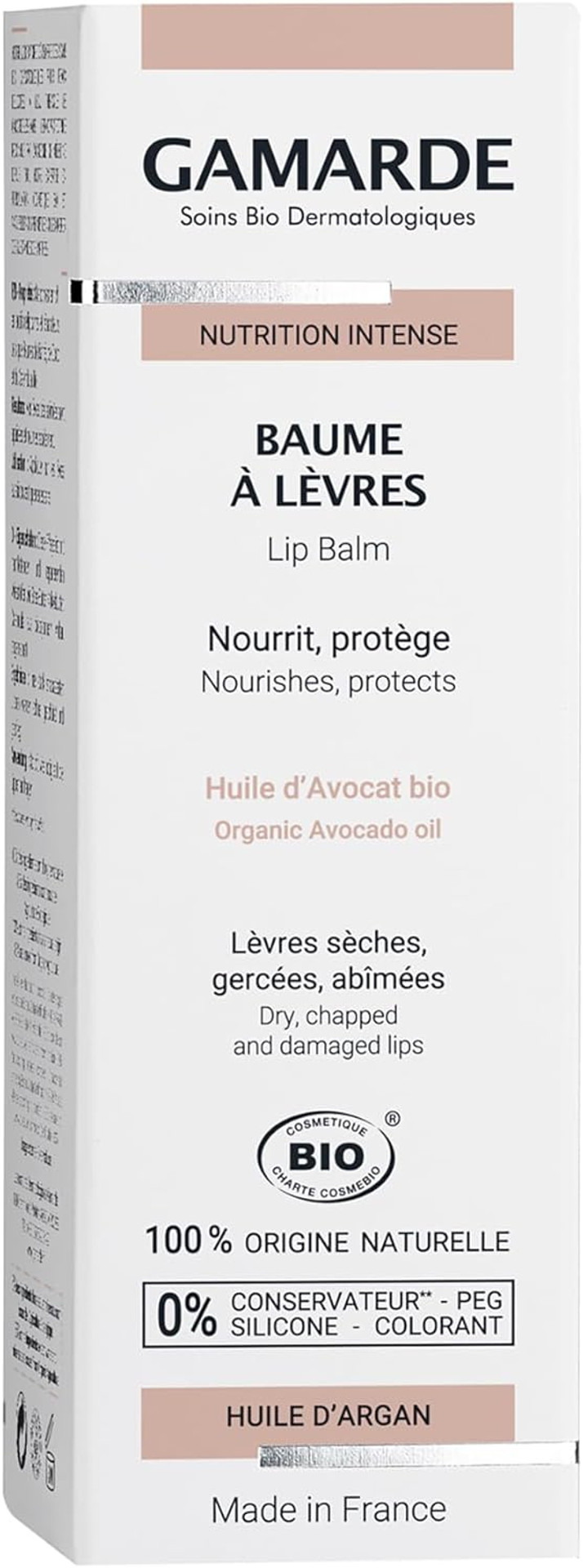 Lip Balm Nourishes Protects by Gamarde for Women - 0.33 oz Lip Balm