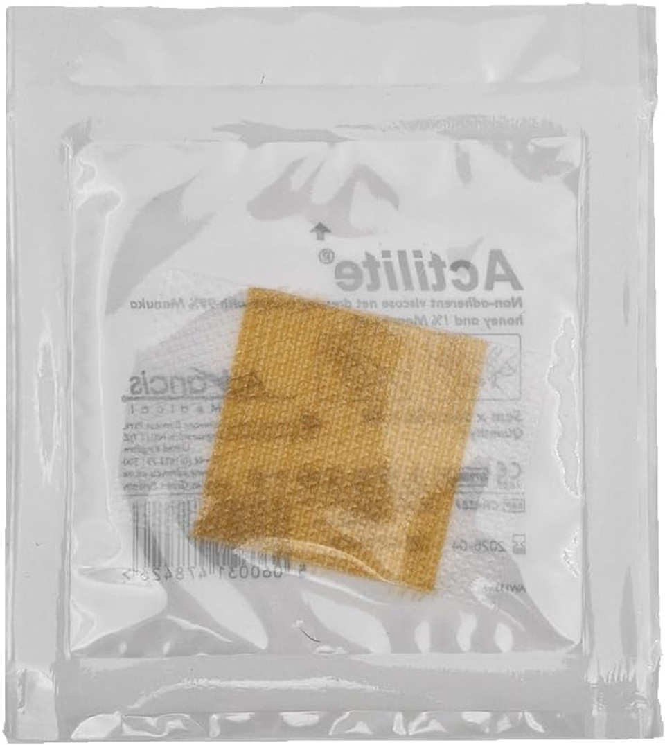 Advancis Medical 99XX9150 Actilite Dressing Pad, 5cm x 5cm, Pack of 10