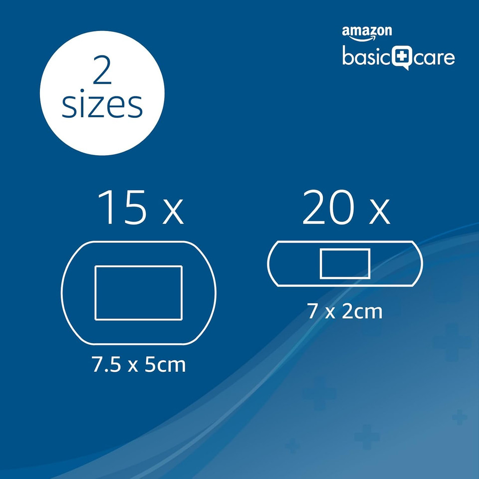 Amazon Basic Care Children's Plasters 40 Plasters (Pack of 2)