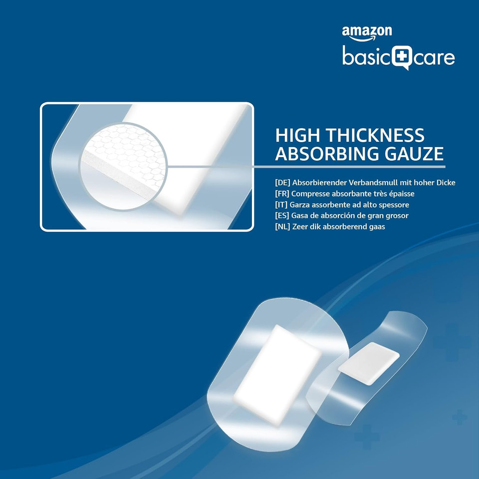 Amazon Basic Care Children's Plasters 40 Plasters (Pack of 2)