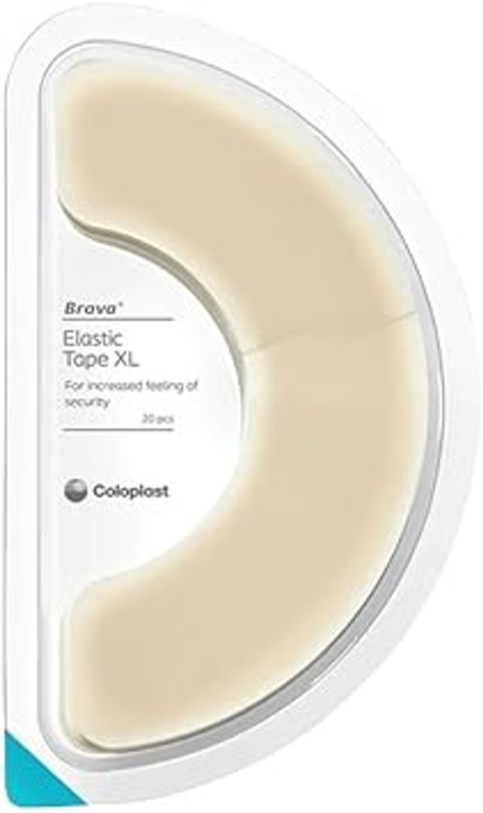 Brava Elastic Barrier Strips XL Box of 20 by Coloplast