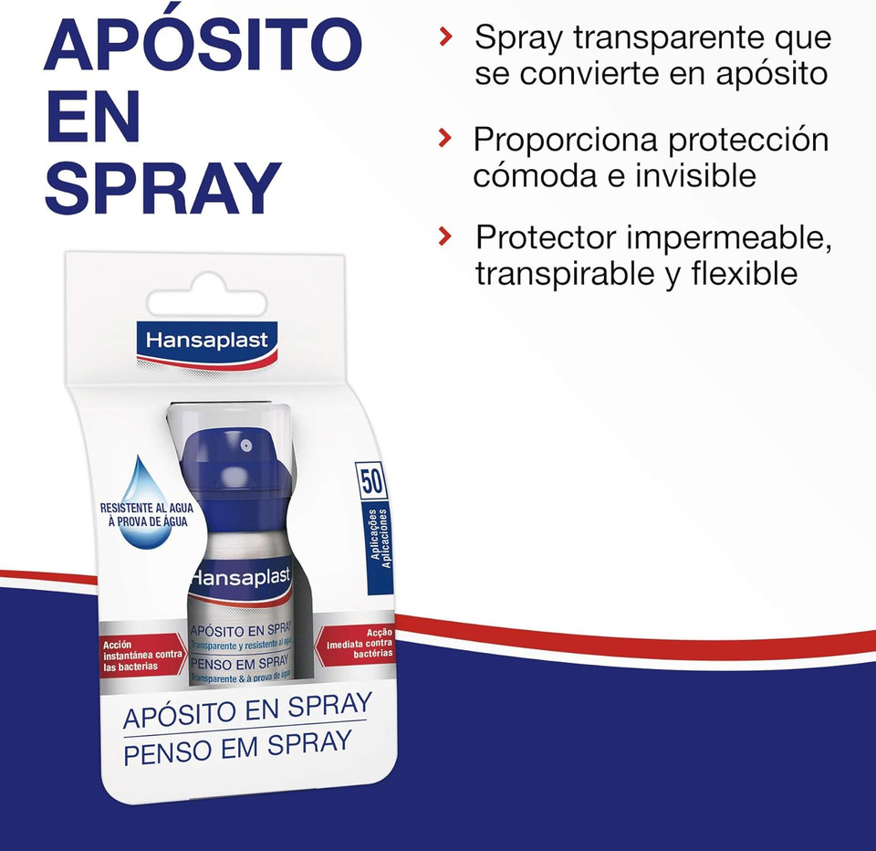 MED HANSAPLAST DRESSING SPRAY 32.5 ML