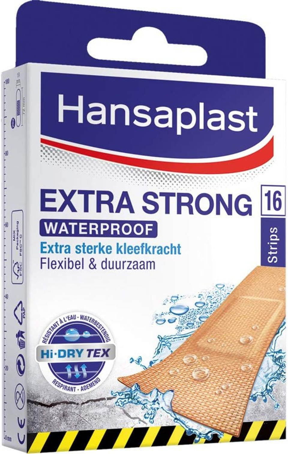Hansaplast plaster  Extra Strong Waterproof  16 Strips