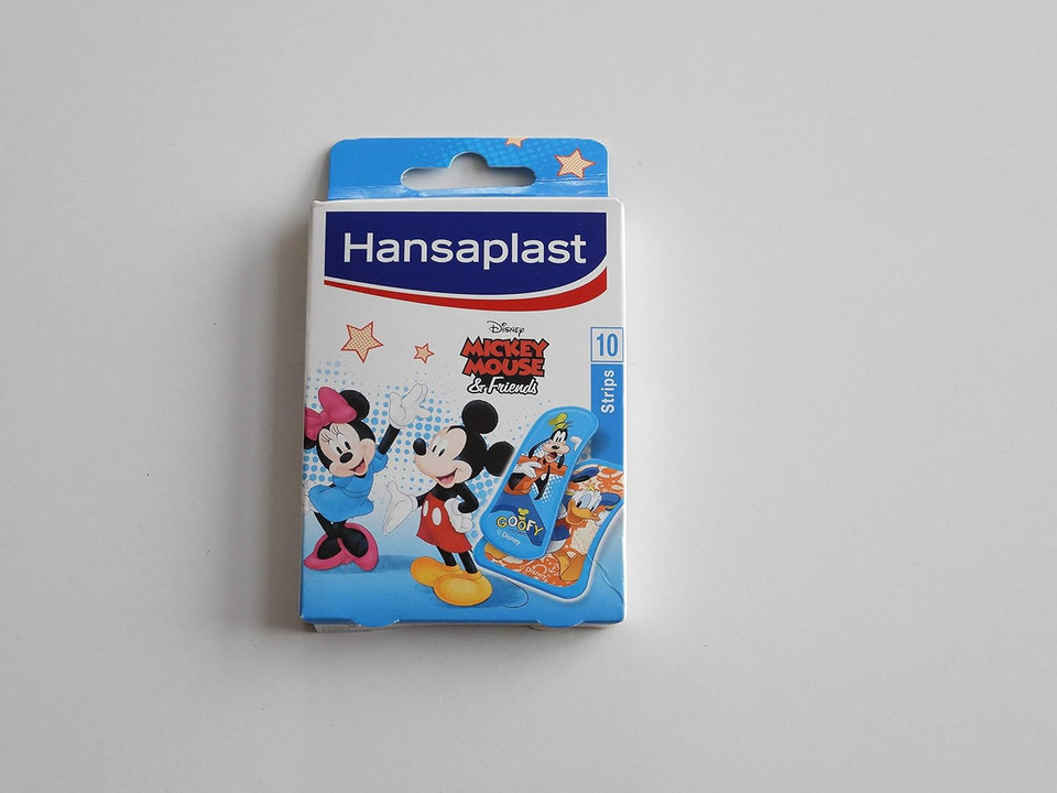 Children's dressing with different characters of mickey and friends 1 x 10 strips