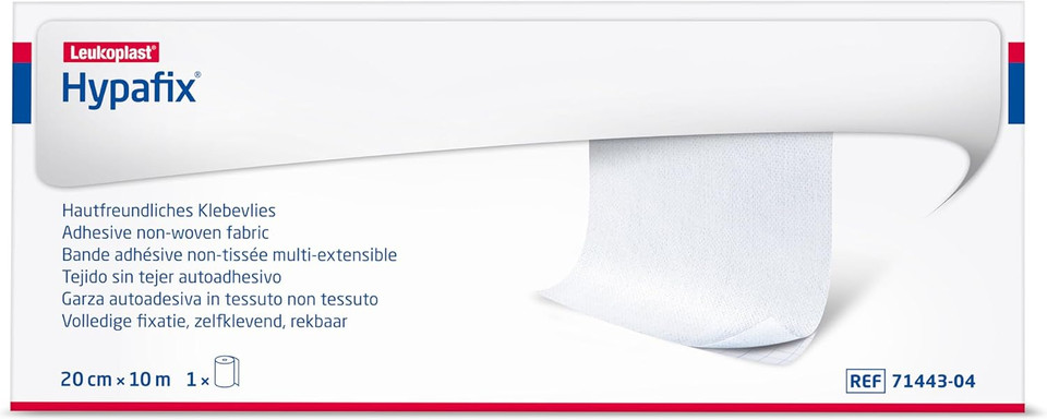 BSN D4212 Hypafix Adhesive Dressing, 20cm x 10m, Multi