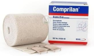 Comprilan, 100% Cotton Short Stretch Compression Bandage, 6cm x 5m (2.4âÂÂ x5.5yds.), 1 Roll per by Jobst