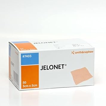 Parrafin Gauze 5cm x 5cm Minor Burn Dressings (20)