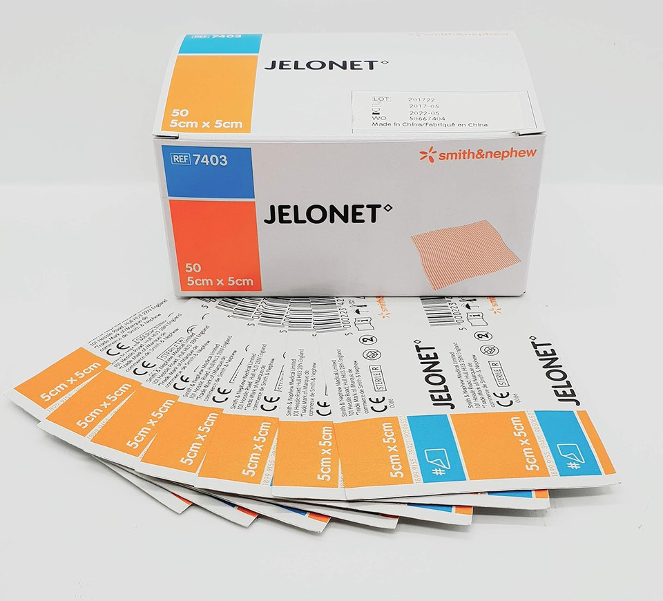 Jelonet 5cm x 5cm Minor Burn Dressings (10)
