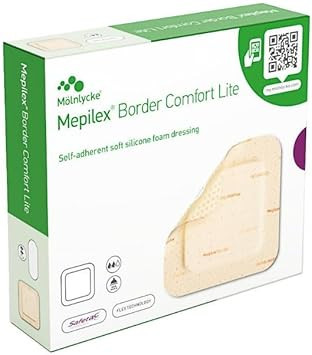 Mepilex Border Comfort Lite 10x10m - Pack of 10