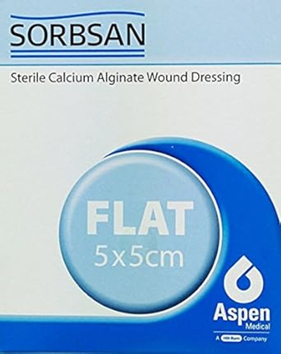 Sorbsan SS1400 Dressing, 5cm x 5cm, Pack of 10