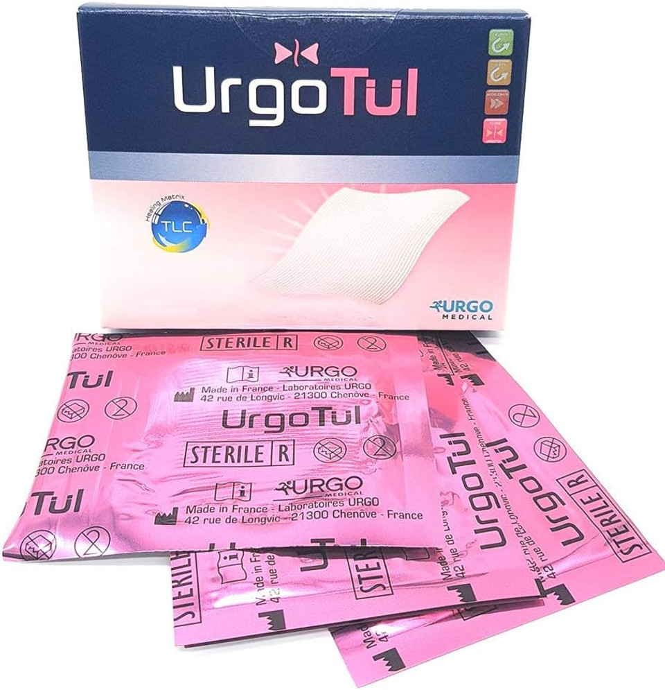UrgoTul Square Dressing, 15 x 15 cm
