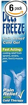 6 x DEEP FREEZE COLD GEL 35G