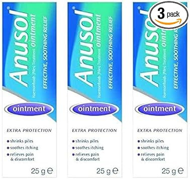 Anusol Ointment 25g x 3 Packs