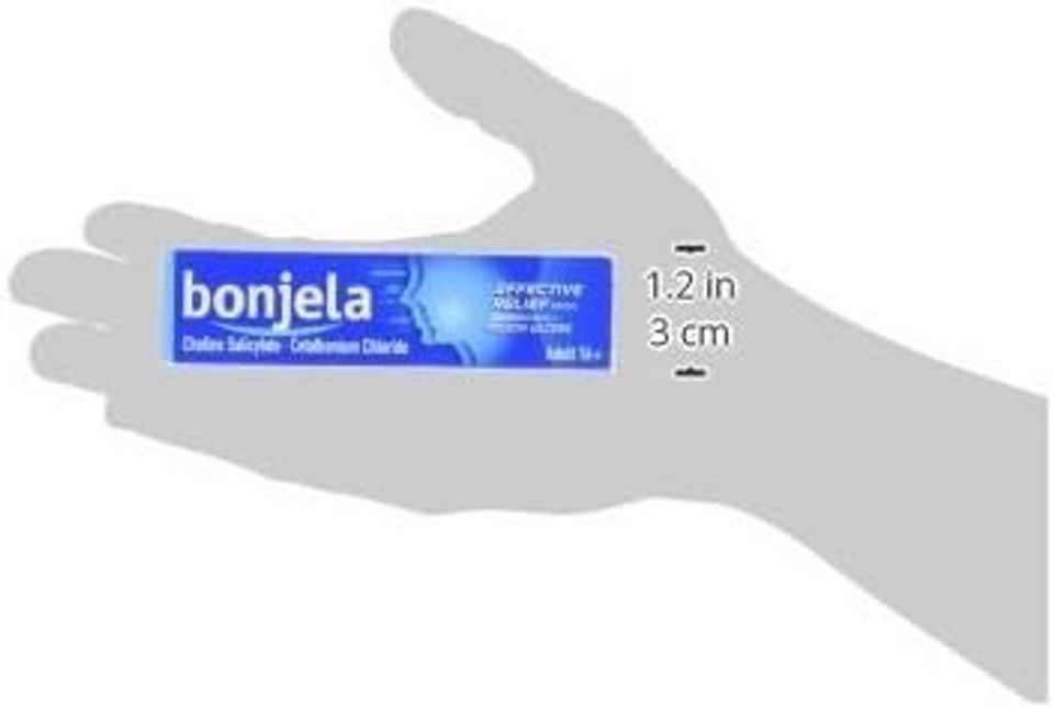 BONJELA Adult Sugar-Free Mouth Pain Relief Gel for Ulcer, 15 g