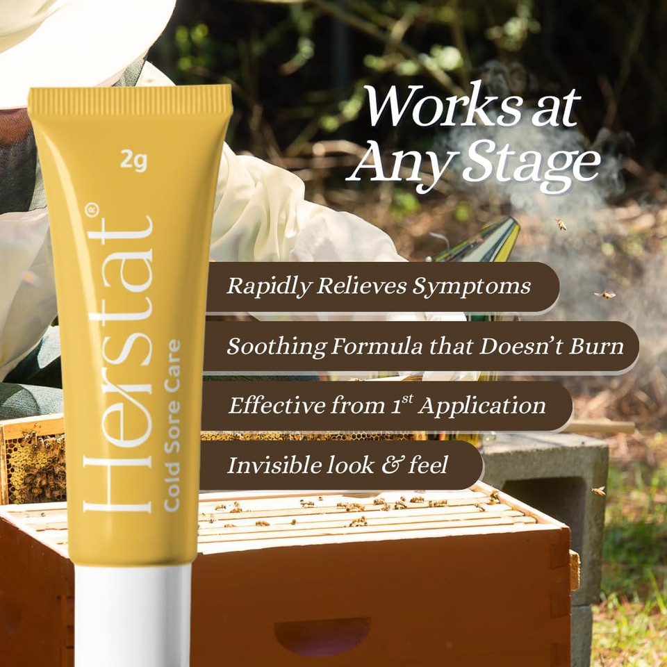Herstat Effective Propolis Ointment - Cold Sores