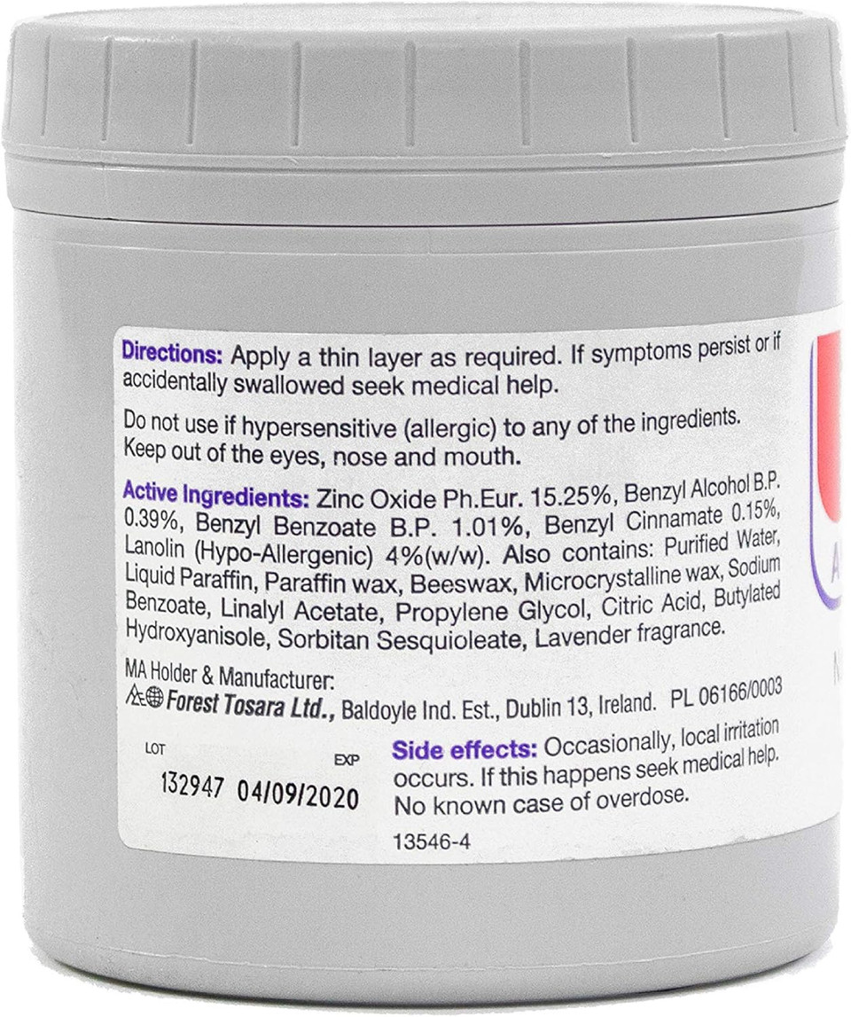 Sudocrem® Antiseptic Healing Cream, Zinc Oxide Cream for Nappy Rash, Eczema, Acne, and Minor Burns, 400g (Pack of 1)