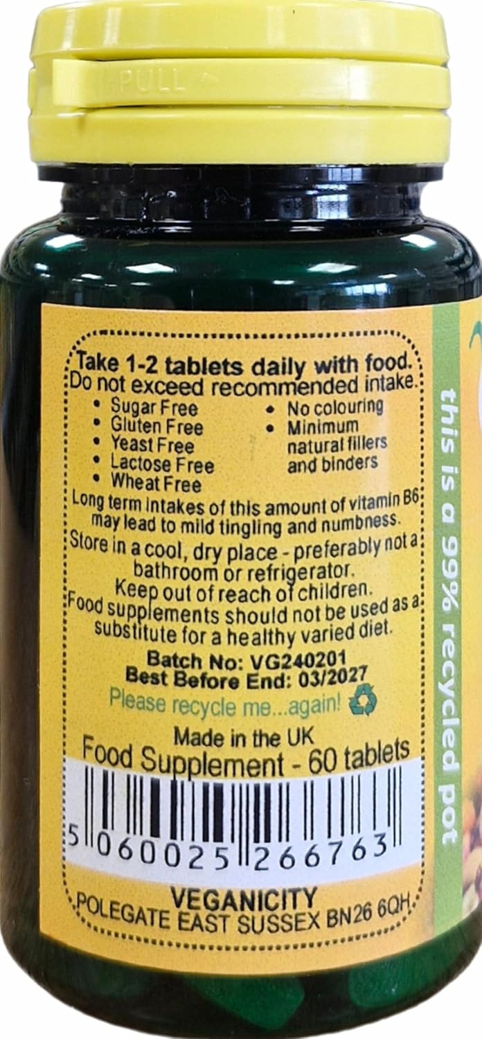 Veganicity Menopause Essentials : Women's Health Supplement : 60 Tablets, in a Planet-Friendly 99% Recycled Pot