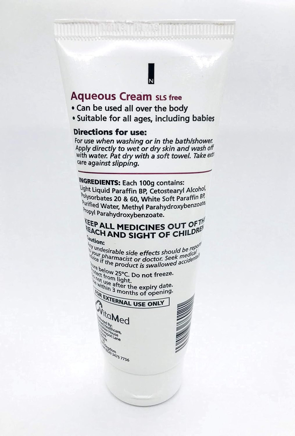 12 x Aqueous Cream Tube