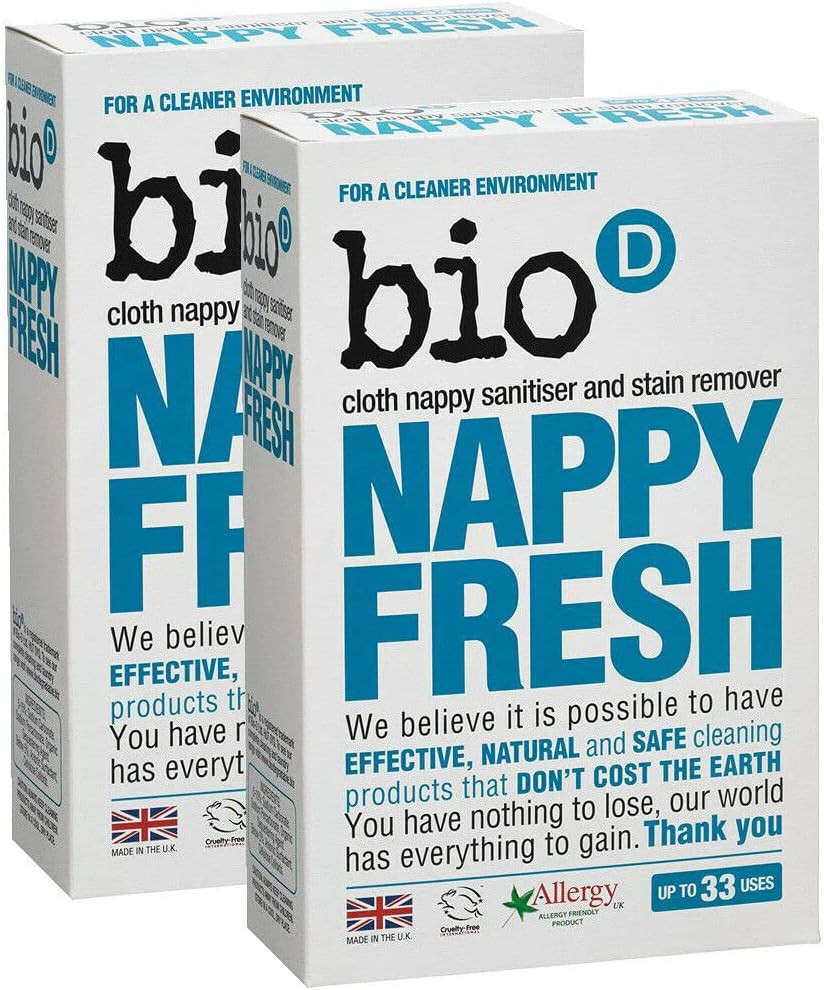 Bio-D Nappy Fresh 500g x 2 (Pack of 2)